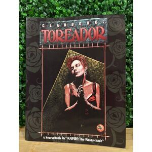 Vintage Clanbook Toreador A Sourcebook Vampire The Masquerade 1994 White Wolf